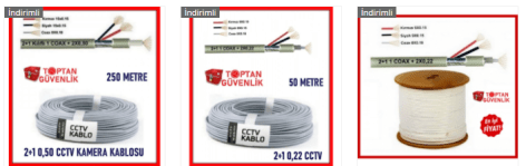 cctv kamera kablosu