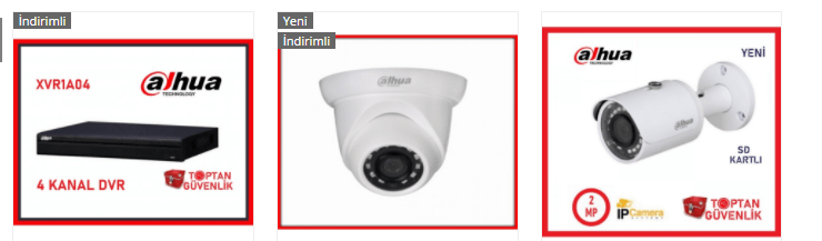 dahua güvenlik kamerası
