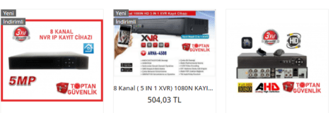 kamera kayıt cihazı